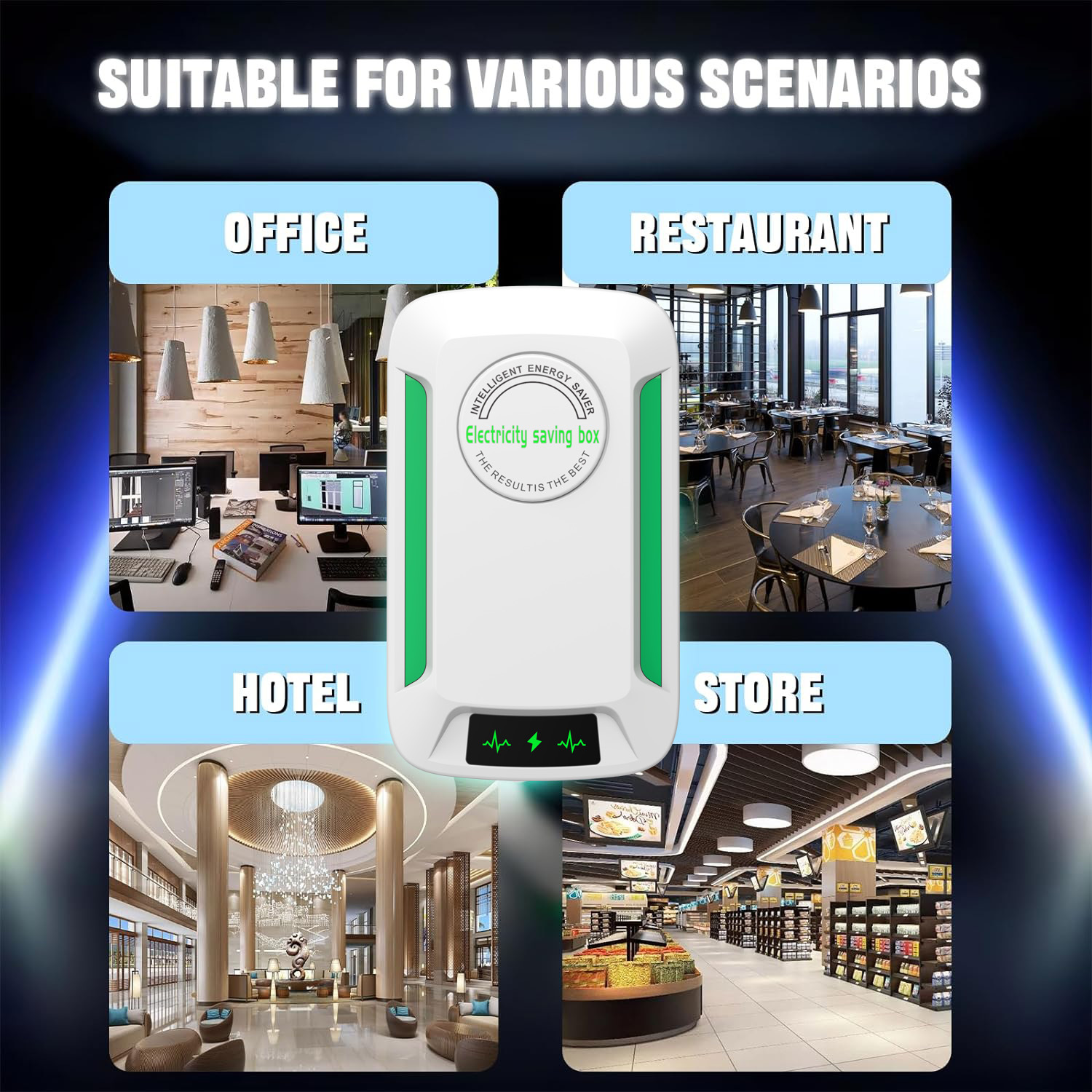 Power Saving King Electrical Appliances Home Power Saving King Power Saving Bao Electric Long Official Voltage Regulator Cross-Border Southeast Asian Shopee