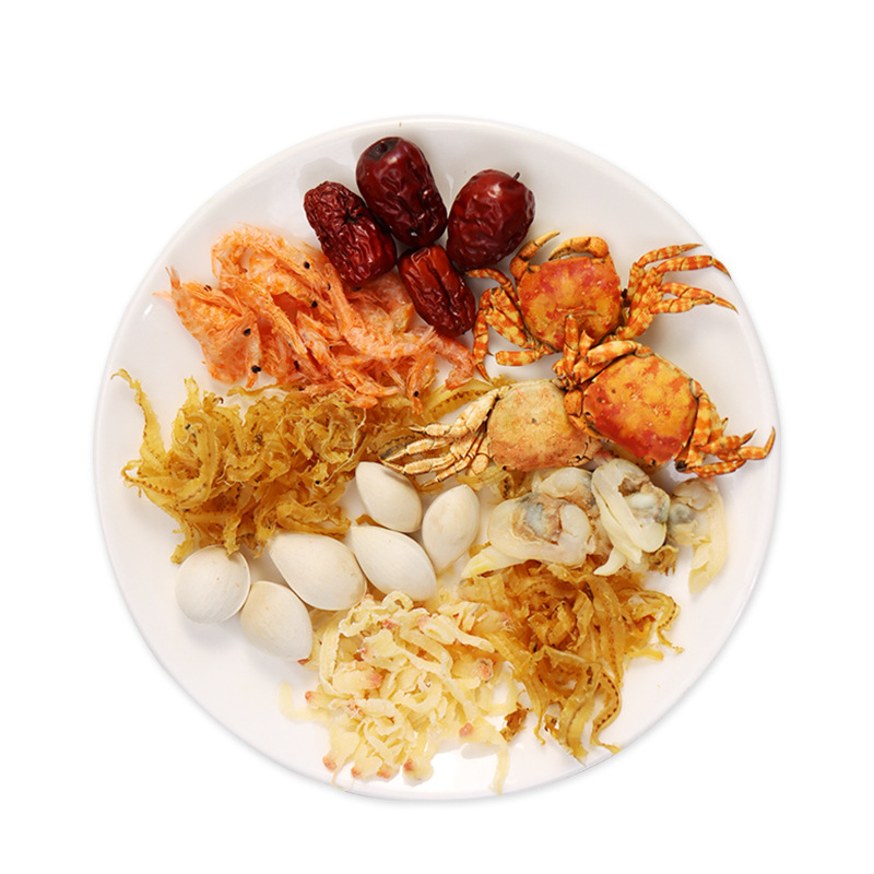 Extended seafood hot pot base material 100g/boxed northeast old copper hot pot instant mutton dry fresh pot seafood base material