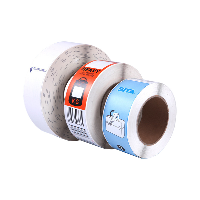 Source Travel Luggage Strip Custom Printed Thermal Cardboard Luggage Boarding Pass Aviation Boarding Pass Aircraft Boarding Pass