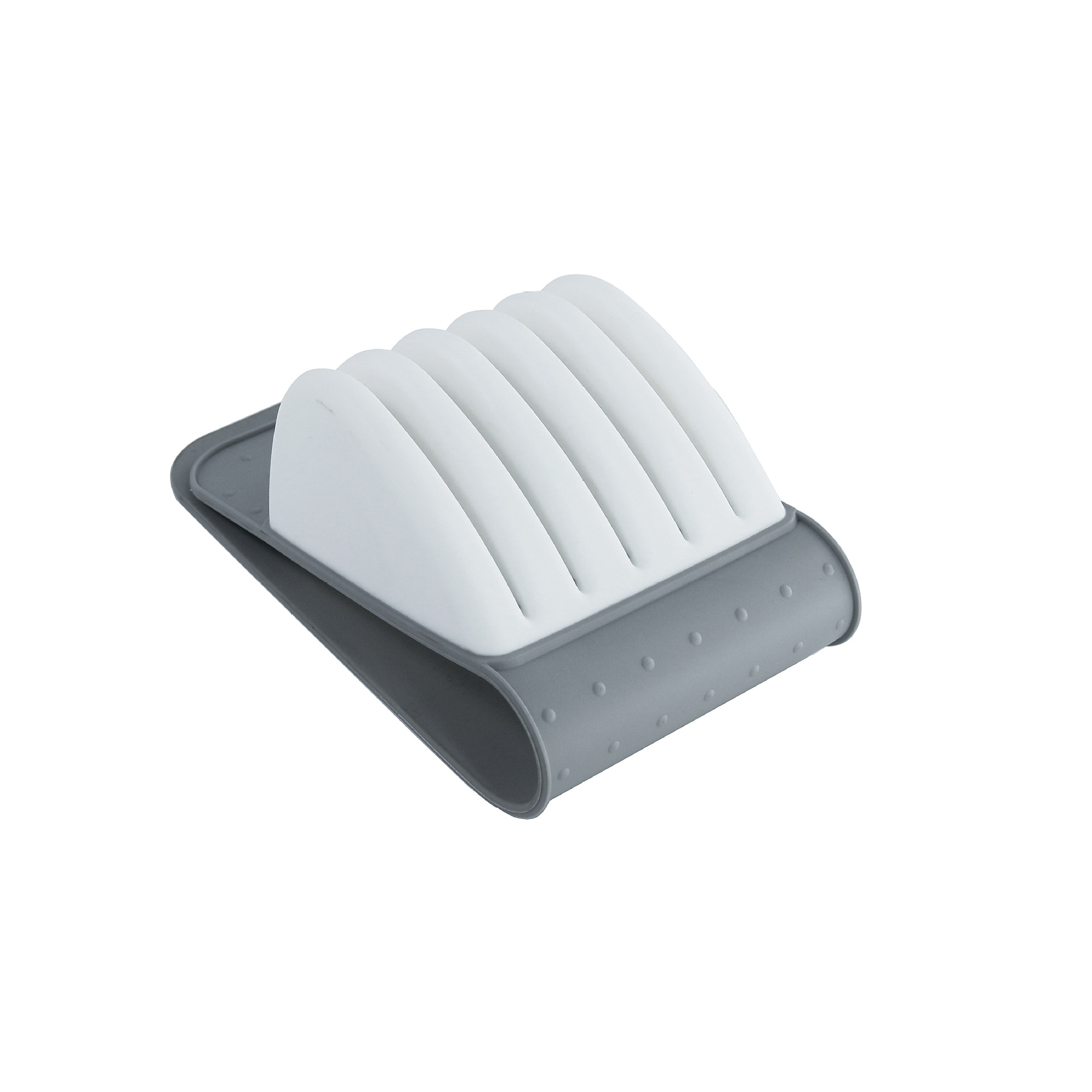 Simple Kitchen Knife Storage with 5 Slots and 11 Slots Soft Rubber Knife Holder Knife Rest Knife Holder Pad Knife Holder Integrated