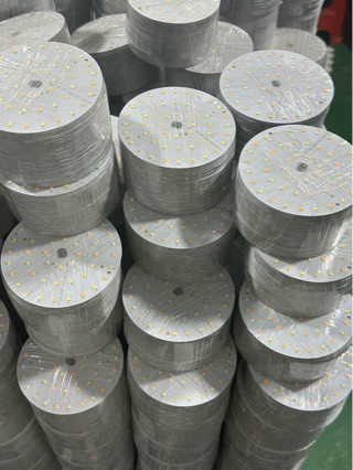 Led Fan Light Board Fan Light Source Two-Color 48 Beads 108Mm-2835-2B12C*1