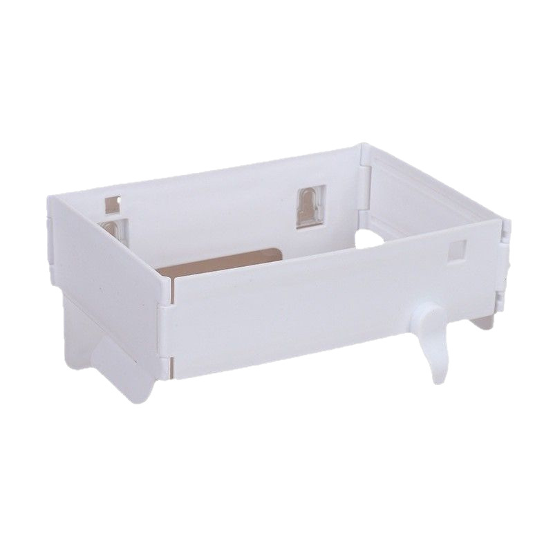 New Wall-mounted Foldable Garbage Rack Household Cabinet Door Bathroom Kitchen Desktop Folding Storage Garbage Bag