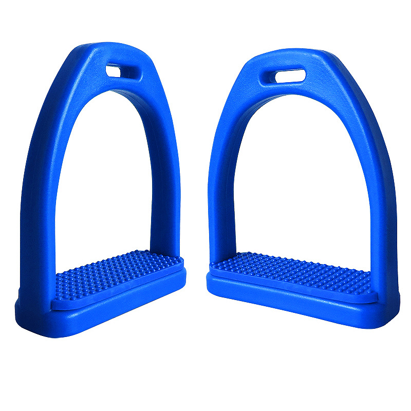 Engineering plastic stirrups rider stirrups non-slip rubber mat "ST4104]
