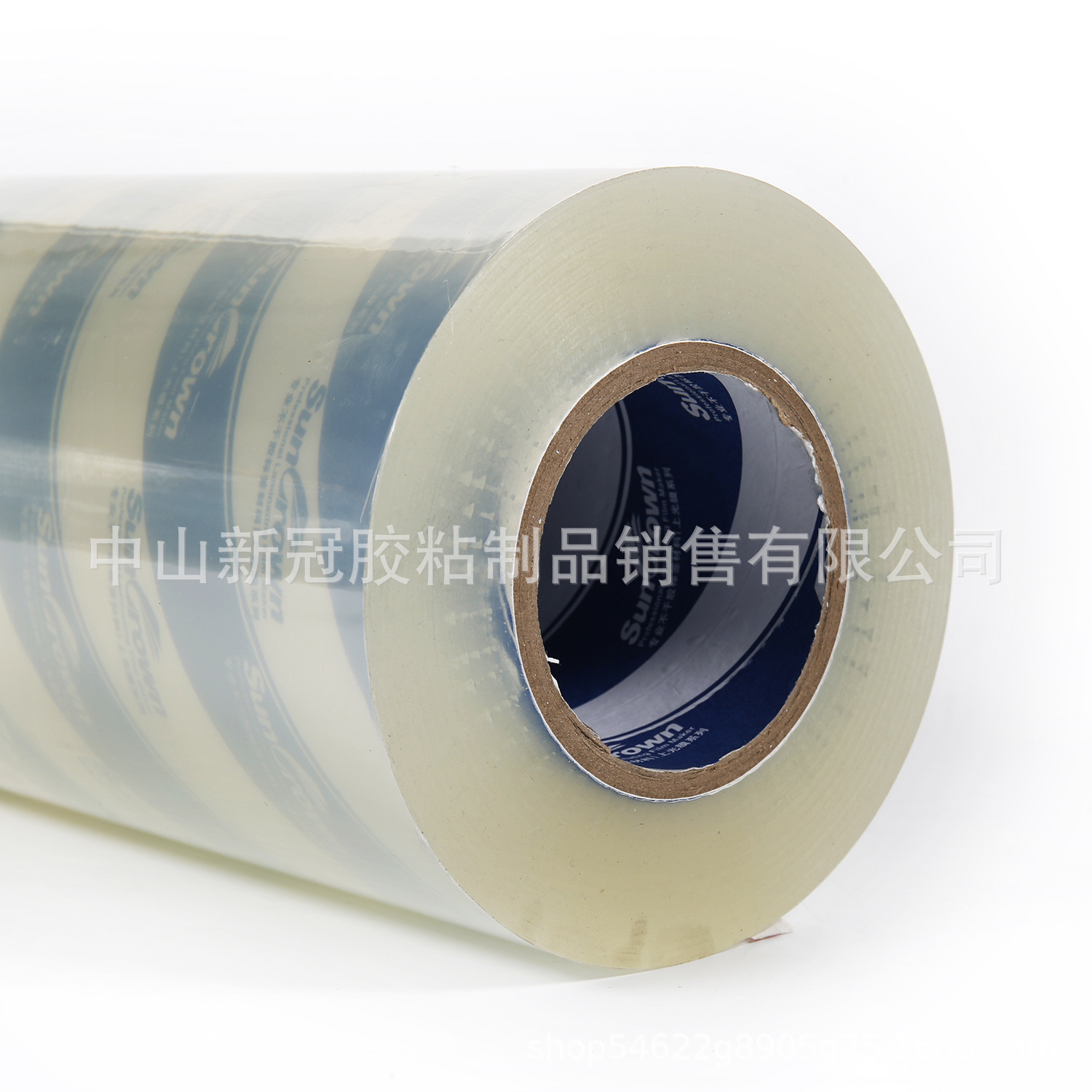 Adhesive Gloss Film Mute Film Tape Film Printing Machine Bright Film Super Permeable Sticky Cold Film BOPP Roll Film Factory