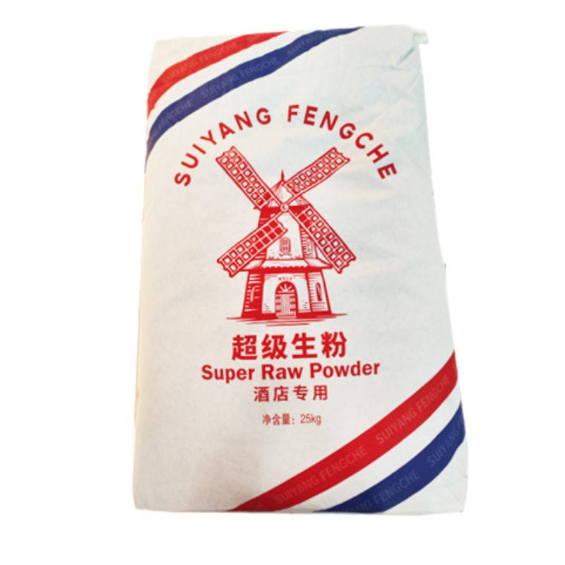 Suyang Windmill Potato Starch Restaurant Hotel Restaurant Commercial Potato Flour Thickening Powder 25kg Manufacturer Wholesale