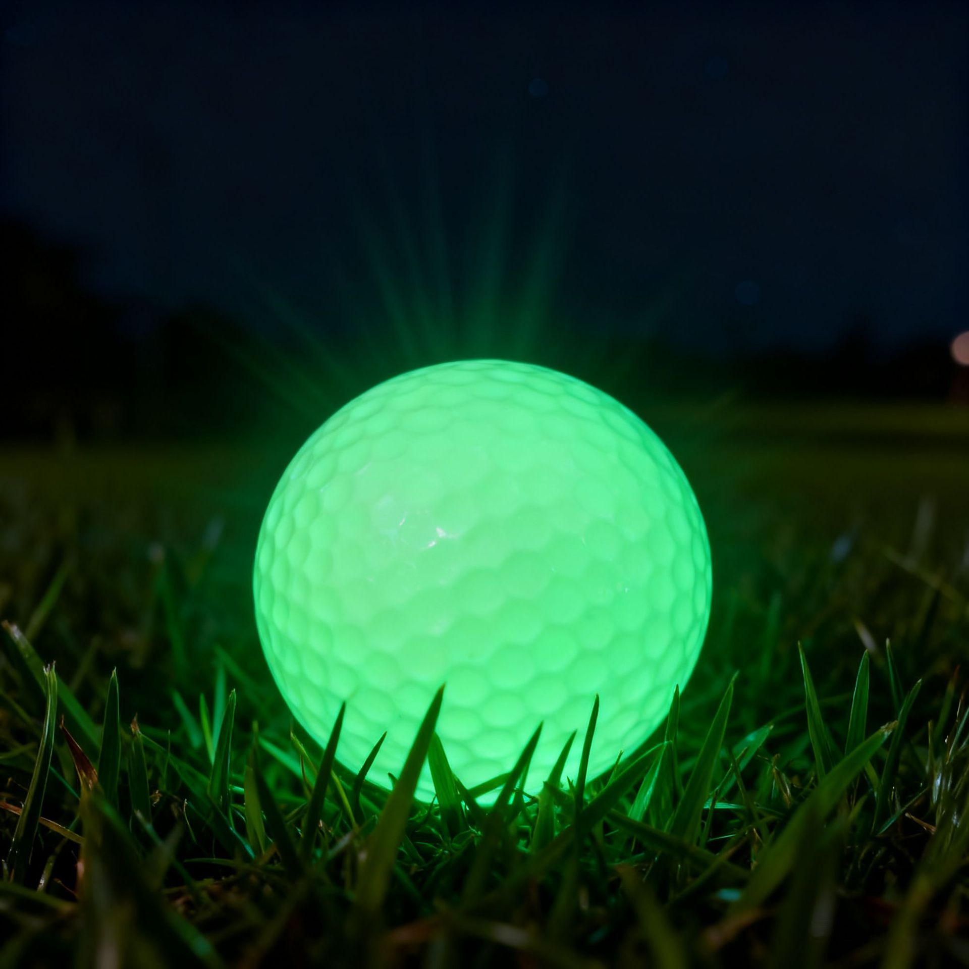 Golf Fluorescent Ball Manufacturer Recommends Fluorescent Ball Automatic Light-Absorbing Luminous Training Ball Golf Luminous Practice Ball