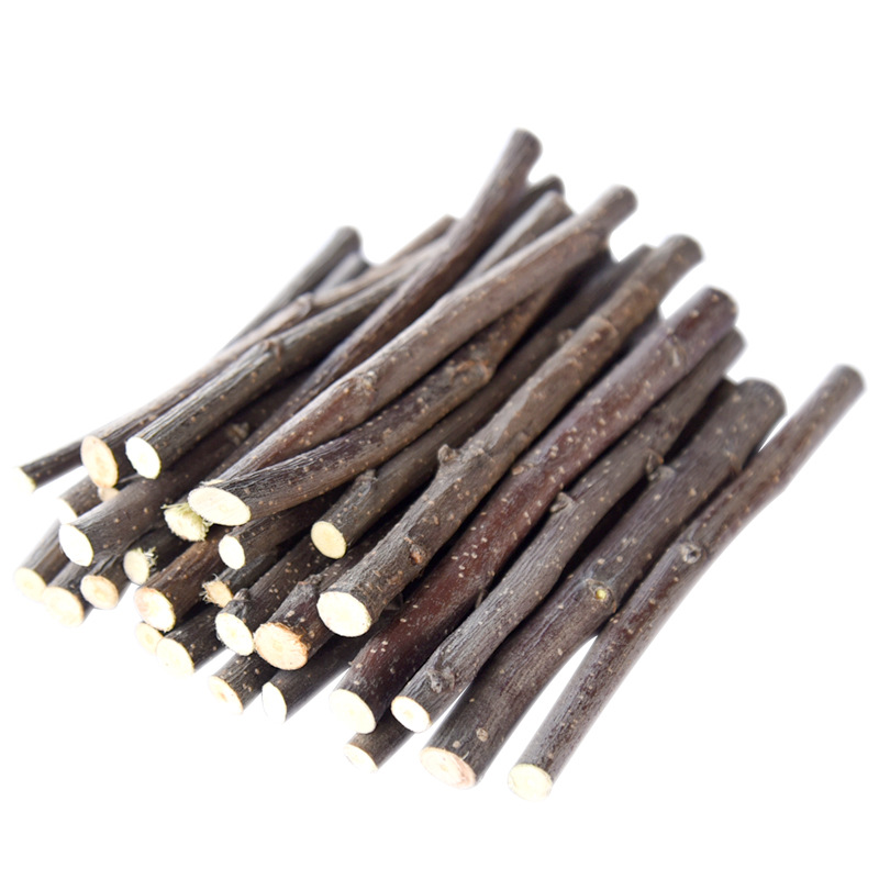 Hamster Rabbit Grinding Stick Stone Golden Bear Dutch Pig Totoro Squirrel Supplies Rabbit Rabbit Snack Apple Branches 500g