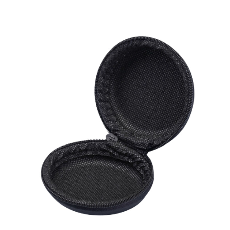 Customized Eva Earphone Case, Round Wholesale Data Cable Storage Bag, Coin Purse, Universal Bluetooth Earphone Adapter