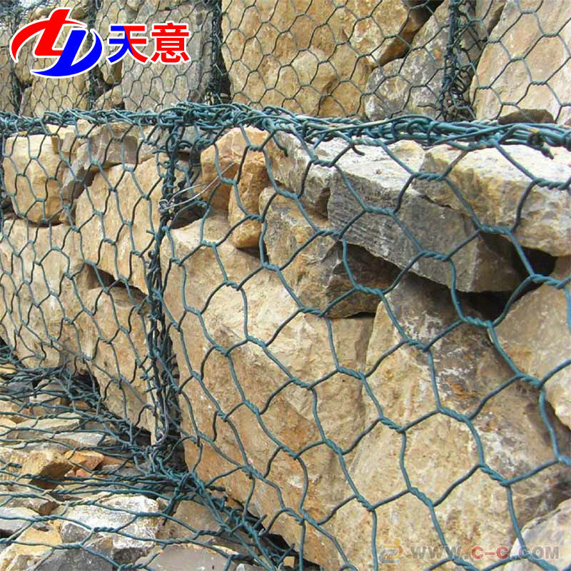 Manufacturer's Ready-Made Mosaic Plain Net Bag to Fill the Sea, Bottom Guard, Stone Cage Mesh Box, Plated Gorvin Double Partition, Renault Pad Factory