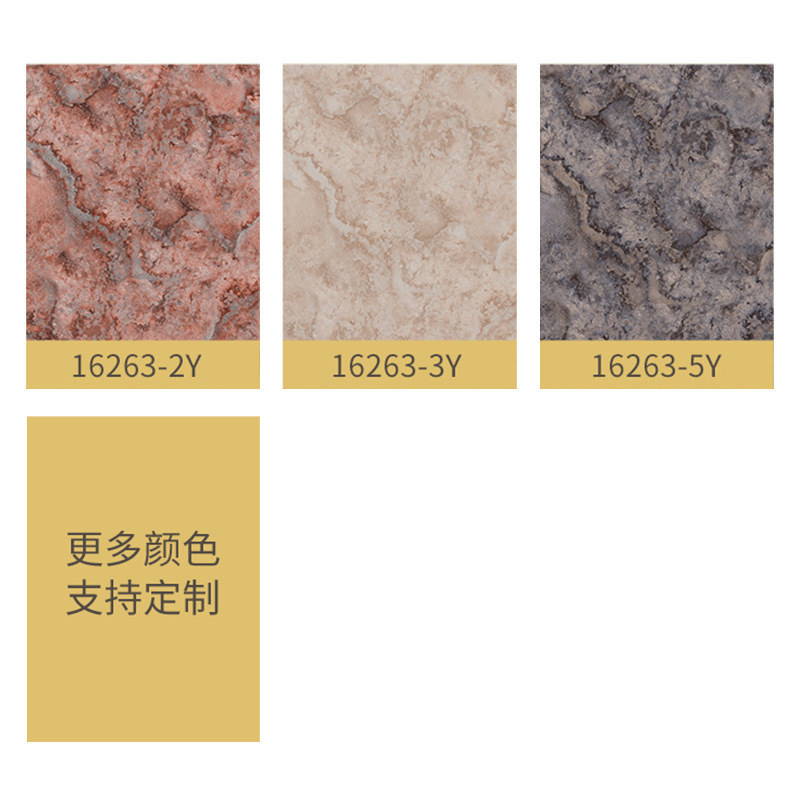 Jinxiangfang Accessible Luxury Stone Pattern Melamine Impregnated Paper Suitable for Particle Board Density Board Furniture Cabinet Wall Stickers