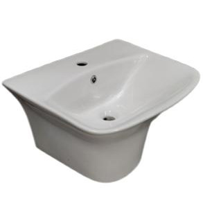 Wall-Mounted Washbasin/Integrated Wall Basin//Export/Southeast Asian Style Pedestal Floor-Standing Modern Minimalist Style