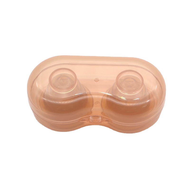 One-Piece Full Silicone Nipple Corrector Pair with Box Pregnant Women Indented Girls Indented Silicone Corrector