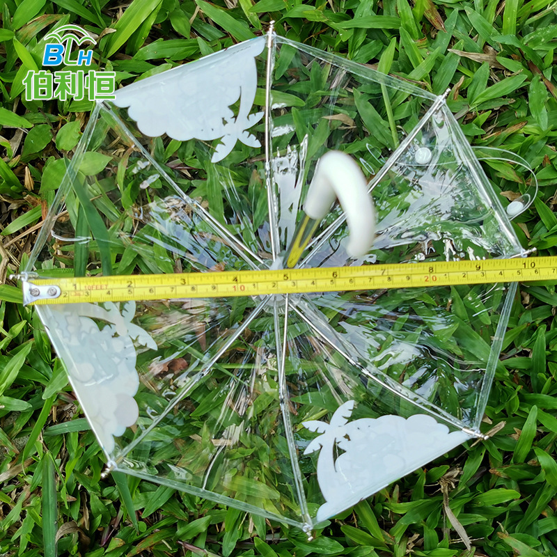 Spot Cotton Doll Toy Umbrella Bjd 3 Points 4 Points Mini Transparent Small Umbrella 20cm Baby Props Umbrella