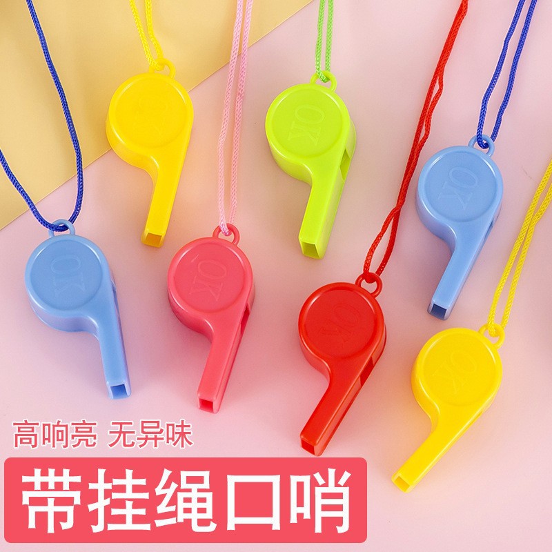 Свисток с веревкой для судей, реквизит для болельщиков, подарки для детского сада