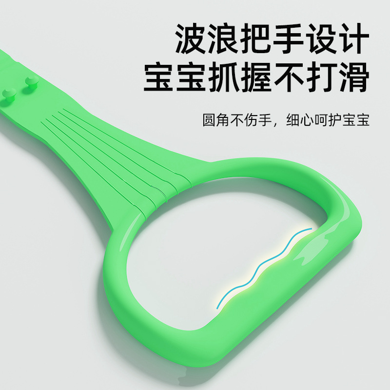 Baby Fence Protective Fence Special Hand Pull Ring Game Fence Toddler Crib Guardrail Baby Learn to Stand Ring