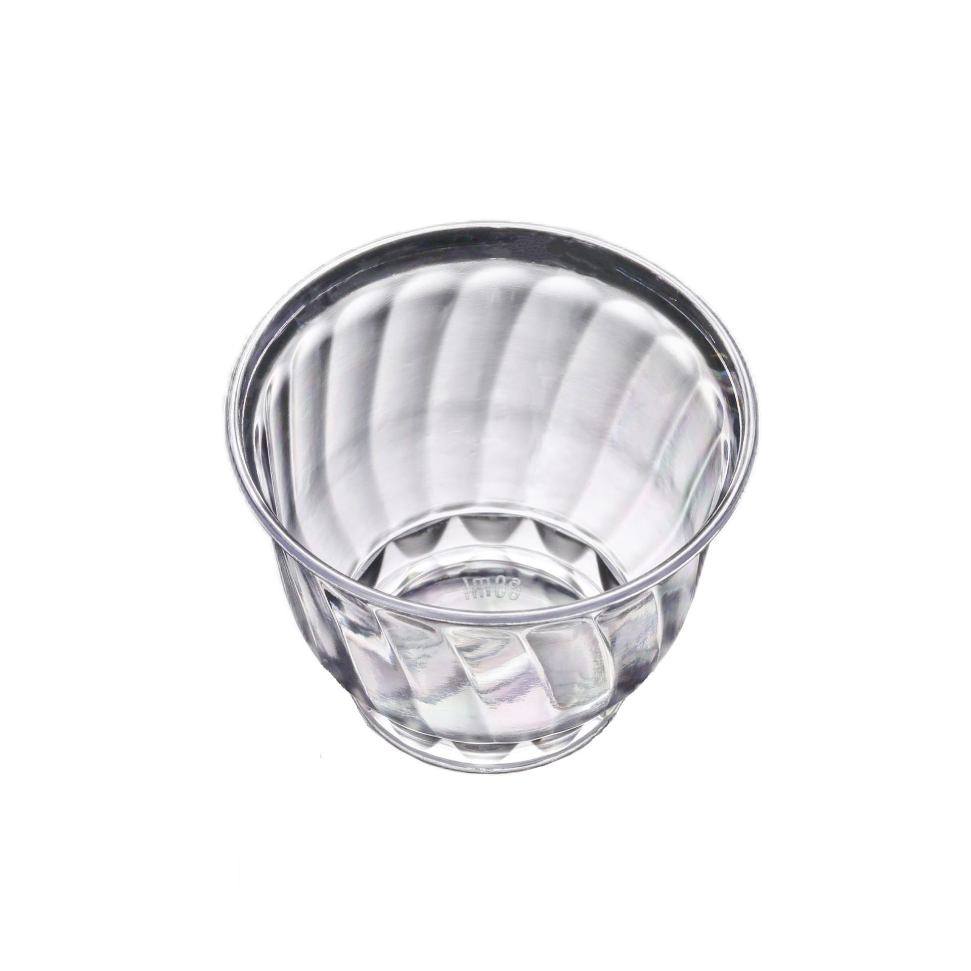 Disposable Kung Fu Tea Cup 60ml Thickened Transparent Hardening Household Liquor Cup Kung Fu Tea Cup Tea Drinking Cup