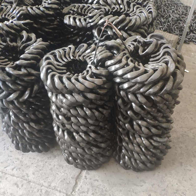 Mining Open-Type Link Ring, Single and Double Hole Connecting Horseshoe Ring for Scraper, Multi-Model Mining Link Ring