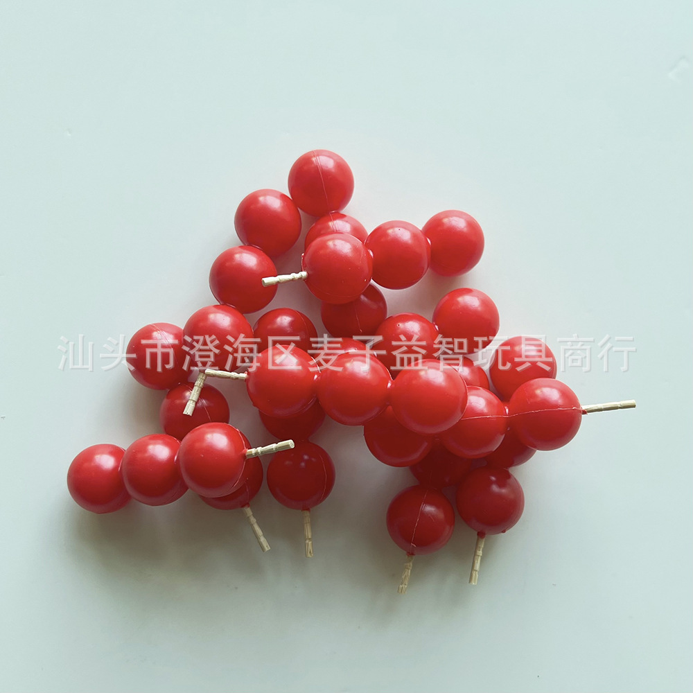 Plastic Sugar-Coated Berry Simulation Food Play Home Hairpin Accessories Decoration Supplies Red DIY Handmade Materials