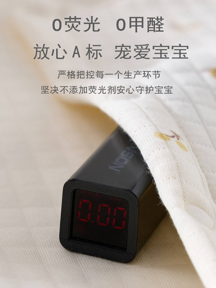 Baby Warm Jumpsuit Autumn and Winter Baby Cotton Clothes Harper Newborn Thickened Air Cotton Pajamas Winter Clothes