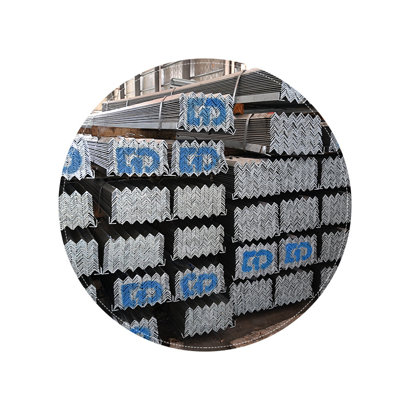 Galvanized Angle Steel in Stock for Construction Curtain Wall Materials, Black Material Triangle Iron Punching, Galvanized Angle Iron Angle Steel Manufacturer