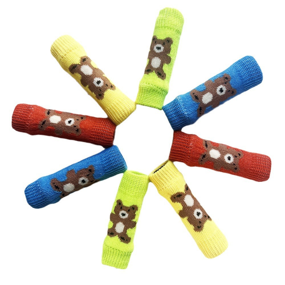 Cross-Border Hot Selling Pet New Knee Pads, Leggings Socks, Anti-Scratch and Anti-Dirty Bichon Teddy Elbow Pads for Small Dogs