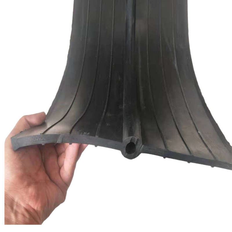 Rubber Water-Stop Belt 651 Type Center-Embedded Back-Adhesive External Butyl Steel Plate Putty Steel Edge Waterproof and Anti-Seepage