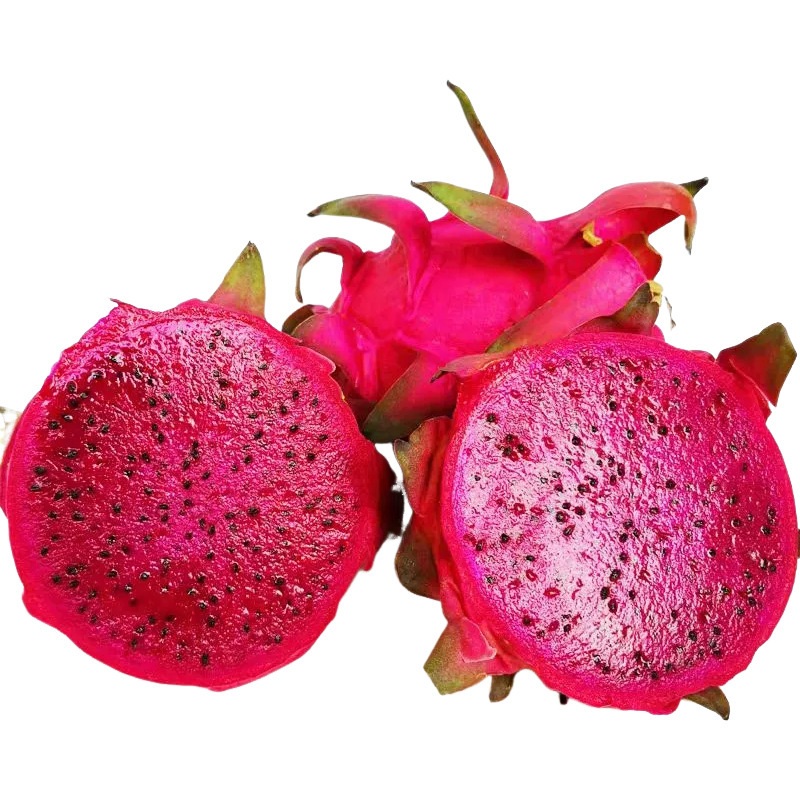 Yunnan Guangxi Red-Fleshed Dragon Fruit Fruit Origin Direct Delivery Free Shipping Red-Fleshed Dragon Fruit Dropshipping