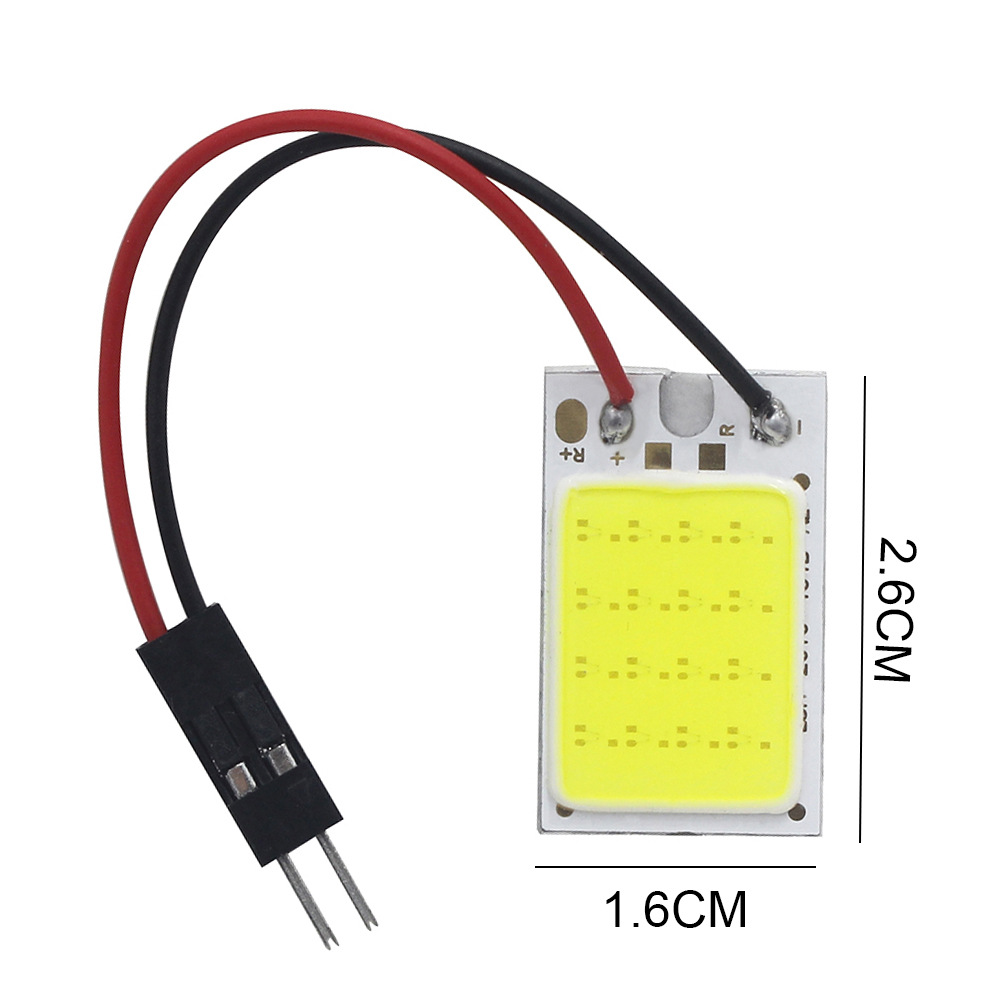 Car Roof Interior Decorative Light 18 24 26 48 Led Reading Light Flat Compartment Light Trunk Light