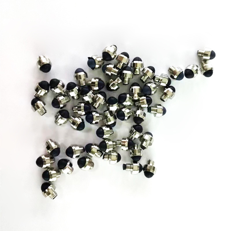 High Quality Hairdressing Scissors Muffler Transparent Shock Absorber Pet Scissors Hairdressing Scissors Mute Metal Sound Muffler