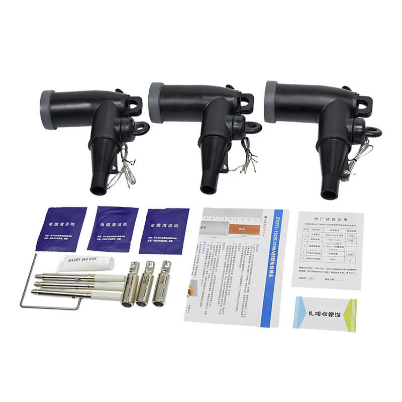 10Kv High Voltage Touchable American Elbow Cable Plug-In Head Cable Joint Zt-15/200A630A Branch Box