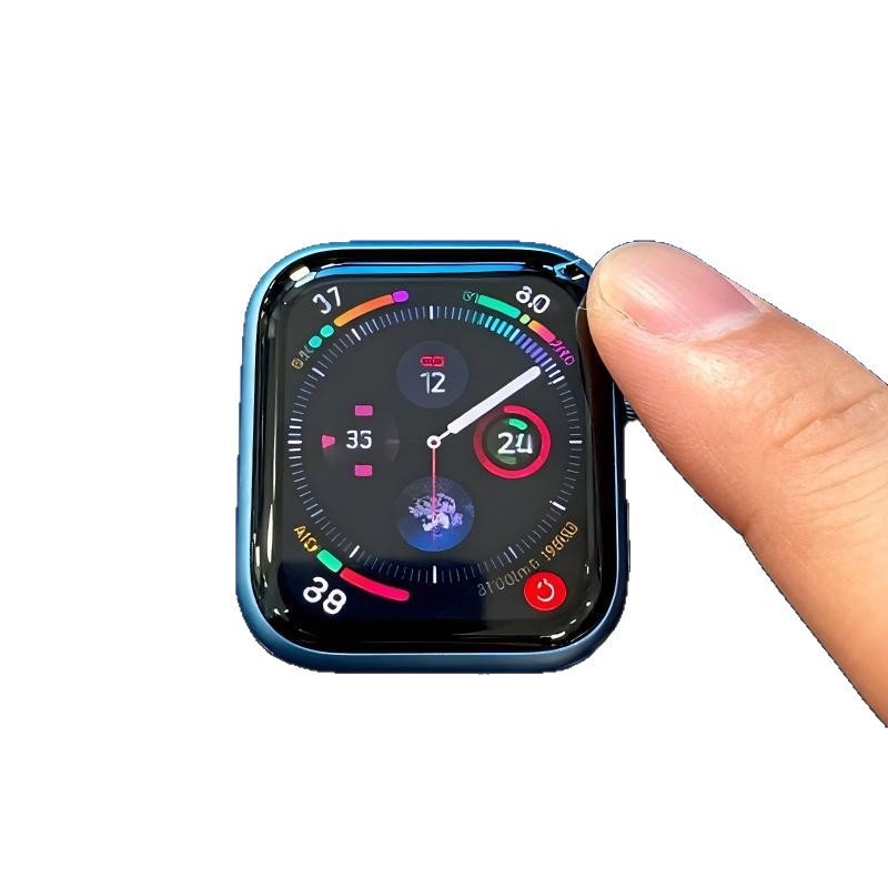 Applewatchs S10 44mm Blue Hd High Transparency Anti-Fall Explosion-Proof Anti-Scratch Watch Film Protective Film