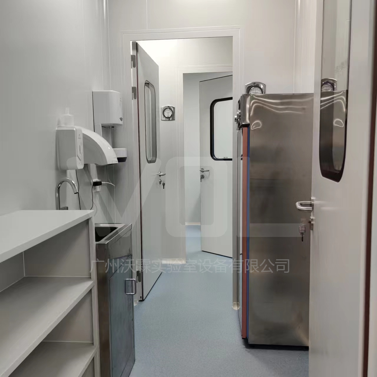 Wol планирует и строит лабораторию инспекции и тестирования продуктов питания, графический дизайн и оформление зоны микробиологических испытаний