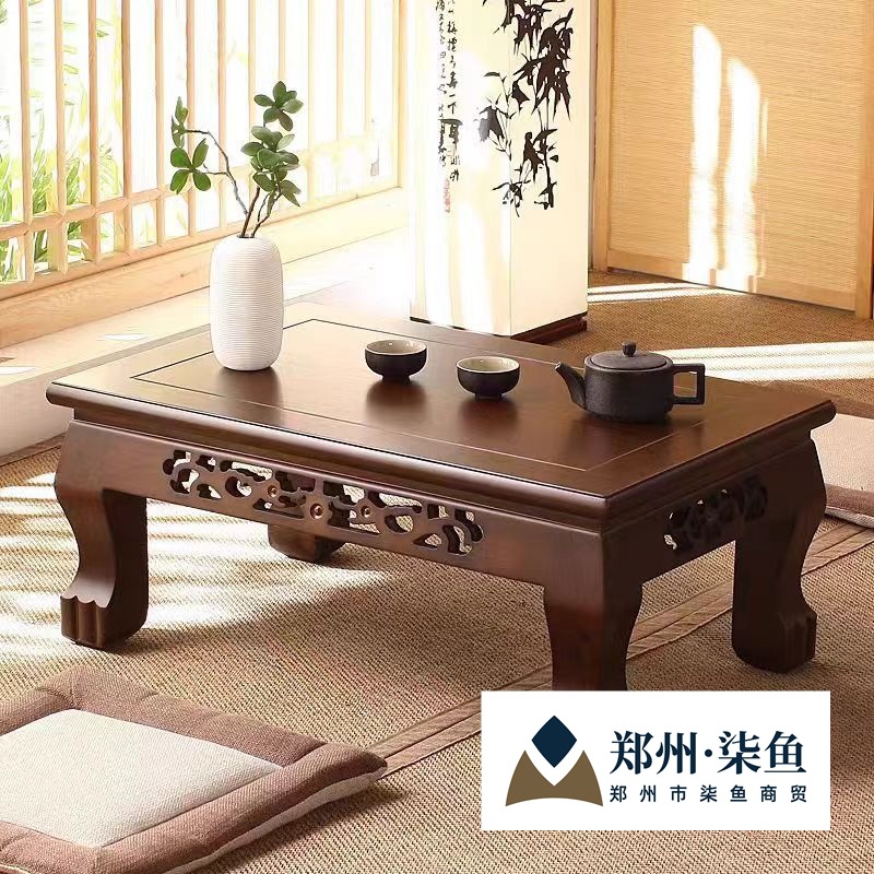 Кофейный столик татами, стол для канга, стол из массива дерева для китайского подоконника, маленький чайный столик, низкий стол для балкона, стол для китайского кабинета, стол для японской комнаты