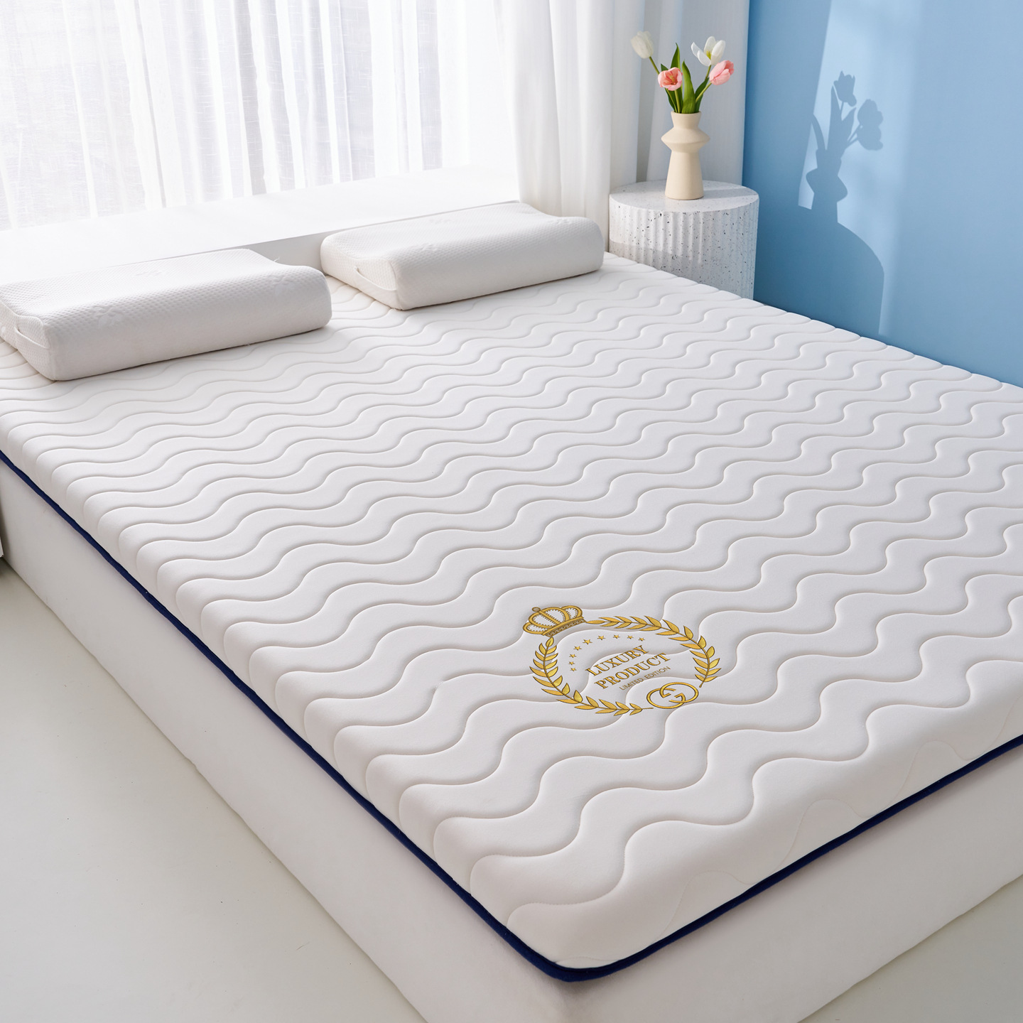 Матрас для дома, жёсткий, из хлопка, для спальни, односпальный, для студенческого общежития, матрас для односпальной кровати, со склада