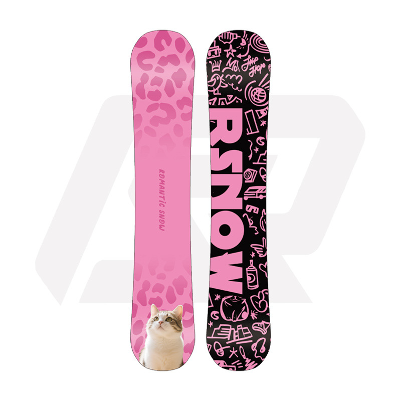 Rsnow Hakimi All-Terrain Beginner Snowboard, Entry-Level Snowboard, Snow Mountain Equipment, All-Round Freestyle Carving