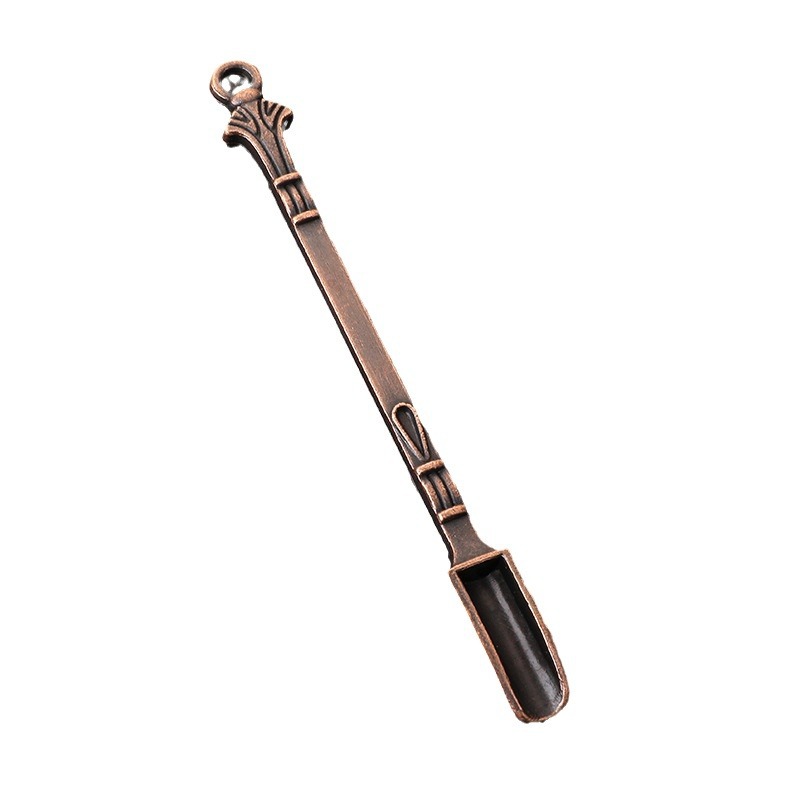 New Product Hot Sale Factory Direct Sales Portable Metal Tobacco Paste Shovel Tobacco Nail Pipe Accessories Mini Snuff Spoon