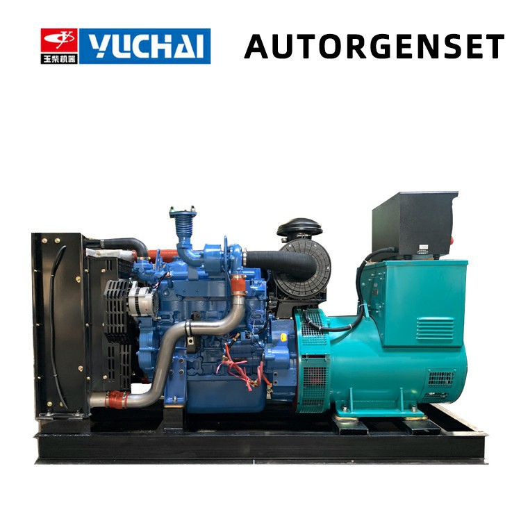 Cross-Border Export Mining Fully Automatic 380V High Power 300Kw Silent Box Yuchai Diesel Generator Set Three-Phase