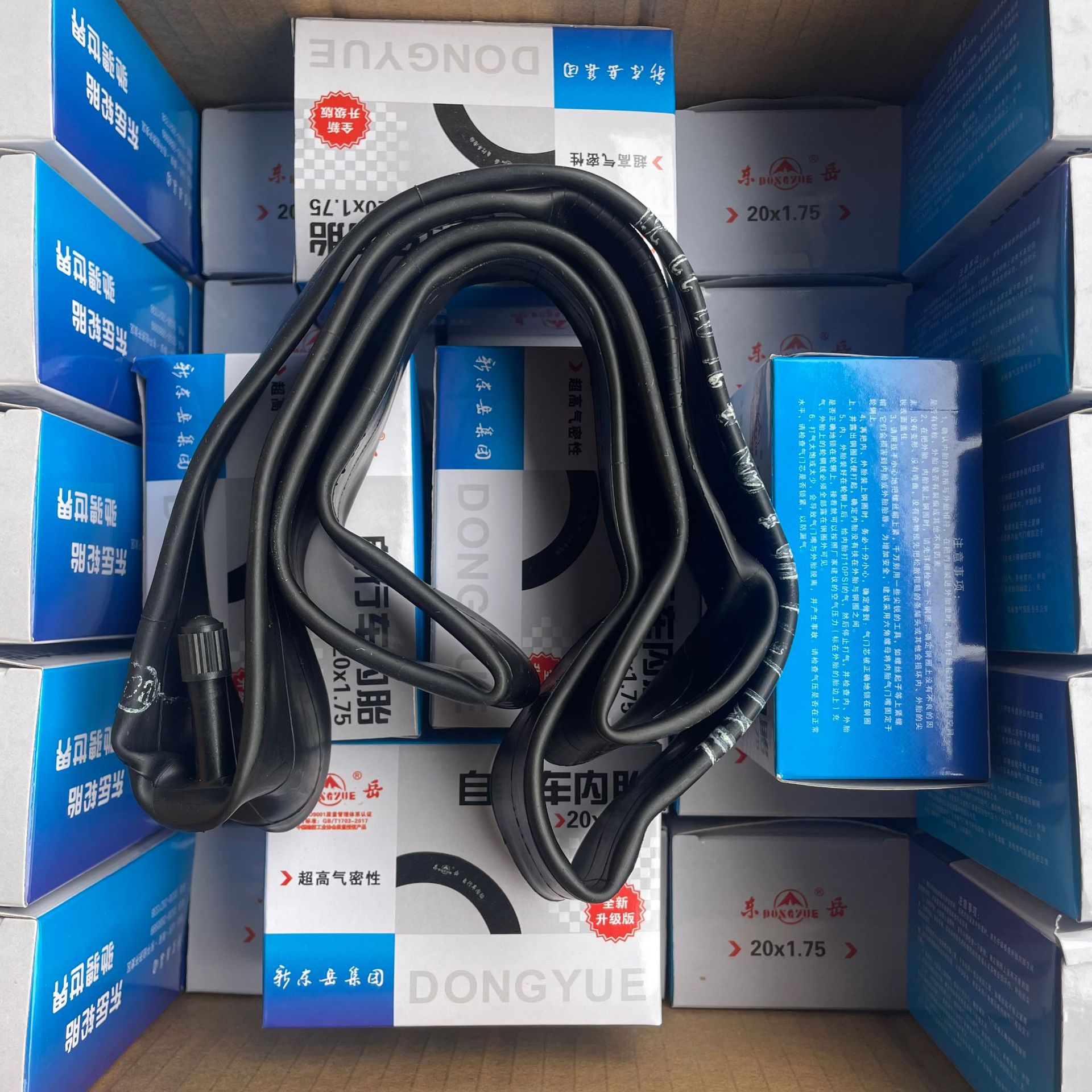 Dongyue bicycle inner tube 12-26 inch mountain bike tire ordinary rubber beauty nozzle inner tube stroller accessories wholesale