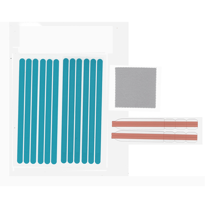 Computer Privacy Film Installation Accessories 3/m Blue Long Double-Sided Tape Installation Accessories with Hand-Tearable Handle Double-Sided Tape Card