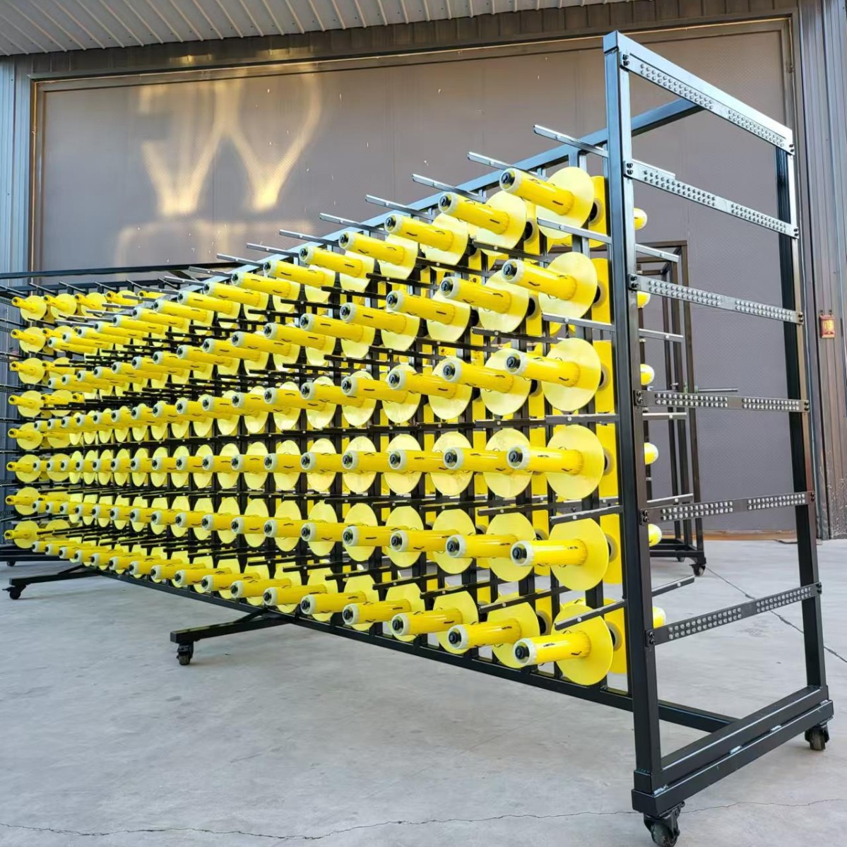 Carbon Fiber Yarn Rack Tension Yarn Rack Glass Fiber Geotextile Filament Weaving Machine Yarn Rack Unwinding Yarn Rack Line Guide