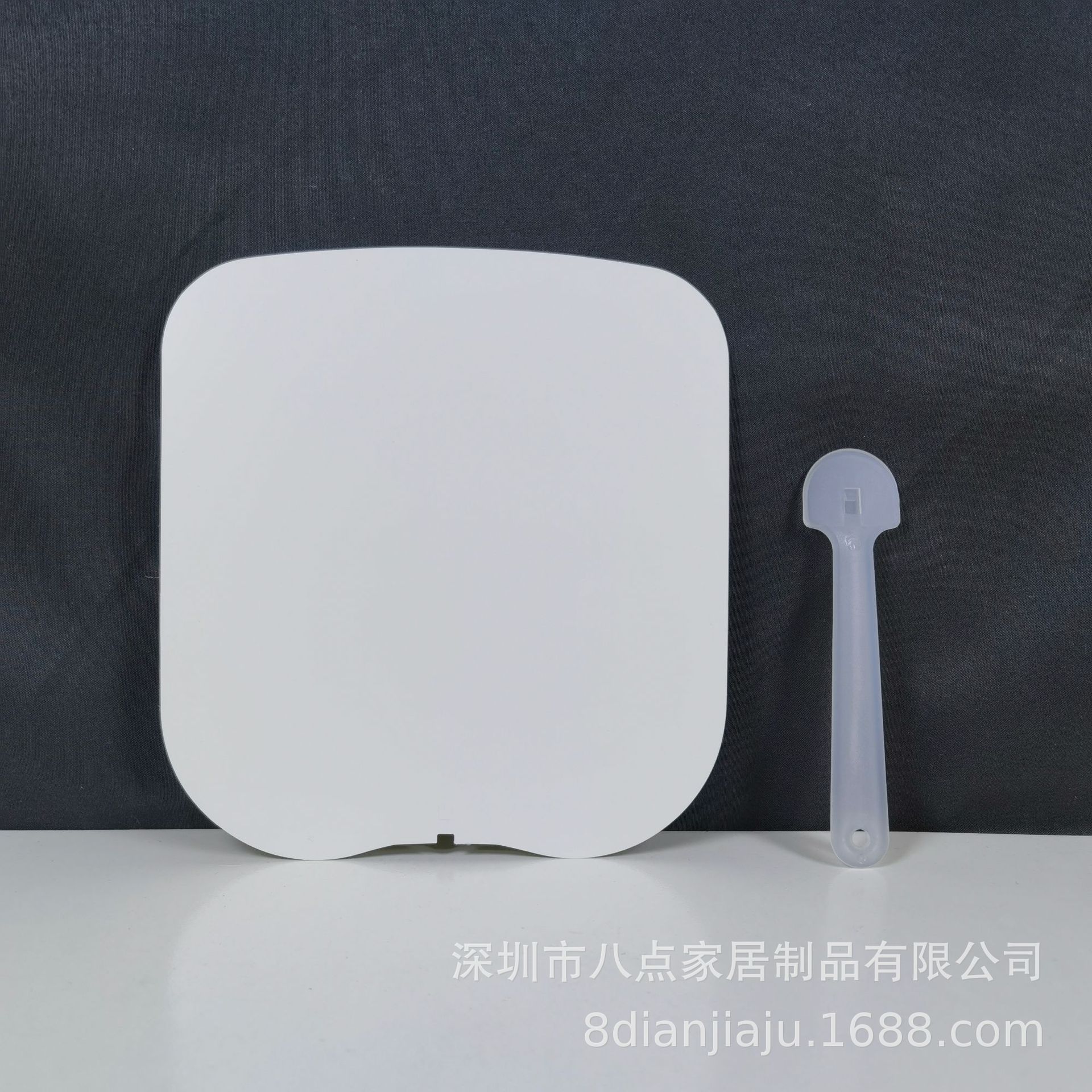 Heat transfer PET plastic fan sublimation double-sided blank printable fan