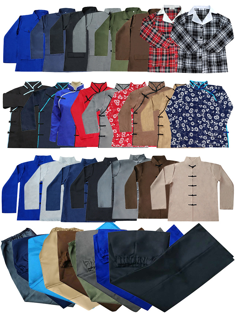 Original Zhiqing's Republic of China, Hundreds of Surnames, Farmer's Women, Nakamura's Ancient Drama Costume Sketch, Douyin Kuaishou Same Style