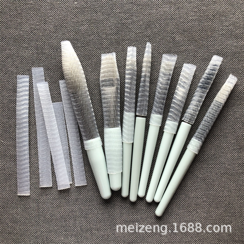 Makeup Brush Protective Cover, Brush Anti-Explosion Cover, Pe Cover, Brush Cover, Flower Bud Mesh Brush Head Shaping Protective Mesh Cover, Ready for Sale