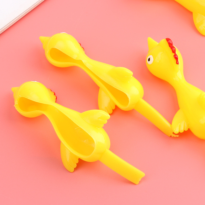Ejection Chick Can Stick to the Wall Slingshot Ejection Chick to Decompress Turkey Kidsren's Toys Popular Ejection Chick Wholesale