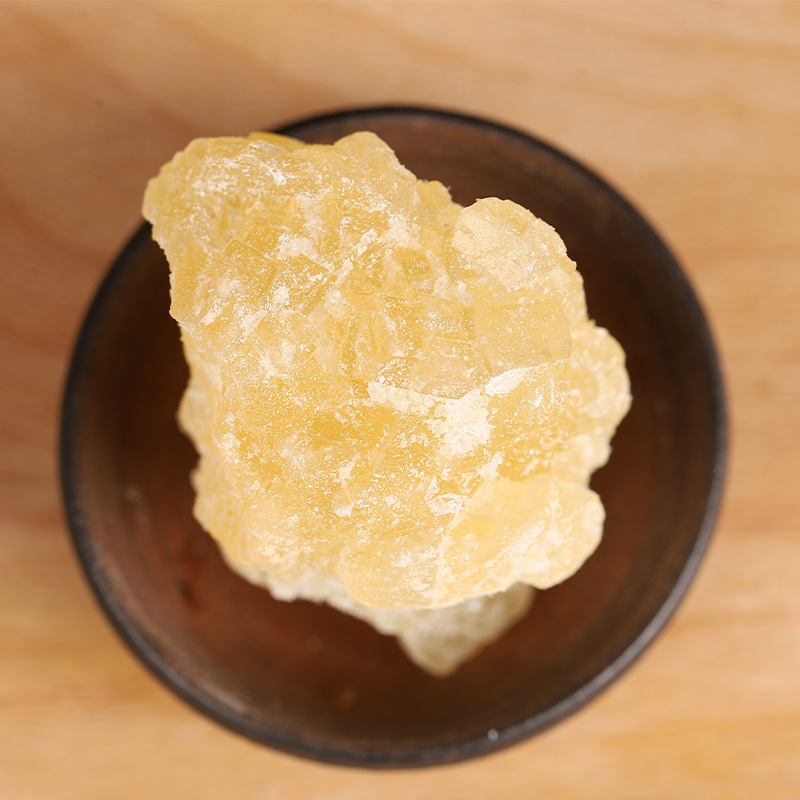 302g Yellow Rock Sugar Bagged Polycrystalline Sugar Cane Old Rock Sugar Baking Household Condiment Soup Manufacturer Wholesale Brown Sugar