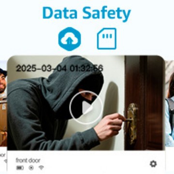 Video Doorbell, Tuya Smart App, Free Cloud Storage, Ultra-Long Standby Smart Doorbell Cross-Border New Product