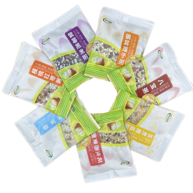 Seven-day coarse cereal porridge 100g * 7 bags of new rice, five cereals, coarse grains, eight treasures porridge, breakfast porridge, meal, seven-day porridge wholesale