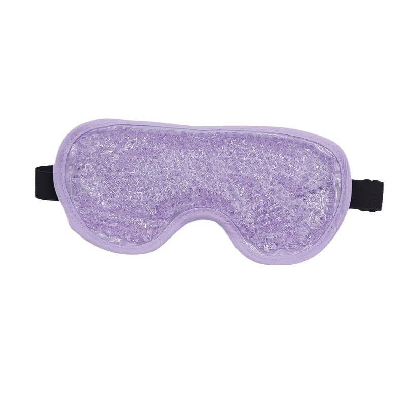 Customized Hot and Cold Compress Pvc Bead Eye Mask Plush Cloth Absorbent Bead Ice Compress Ice Eye Mask Ice Compress Source Factory