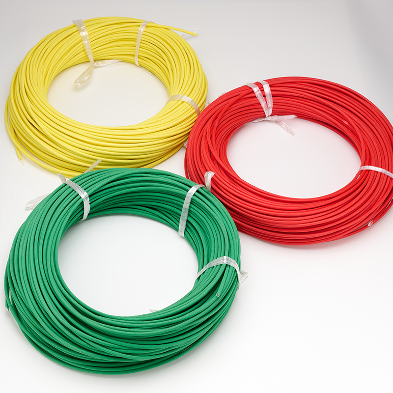 Customized Outer Fiber and Inner Rubber Fiberglass Tube, High Temperature Resistant Tube with Adhesive, Glass Fiber Casing, Flame Retardant Tube, Hose Sheath