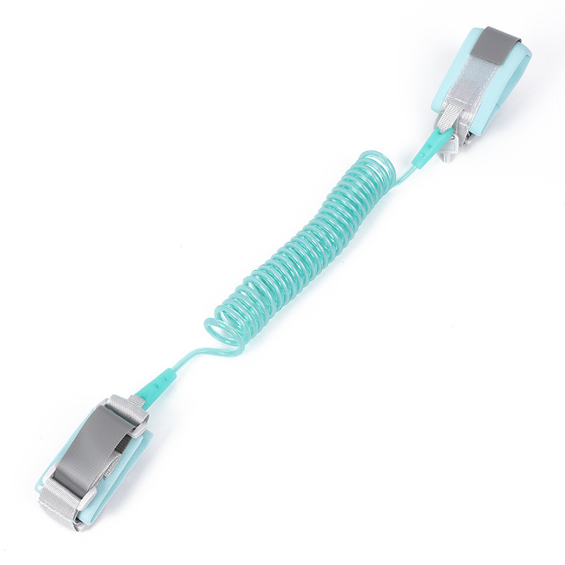 Children's anti-lost belt traction rope fixed head with lock children's anti-lost bracelet baby go out safety rope can be